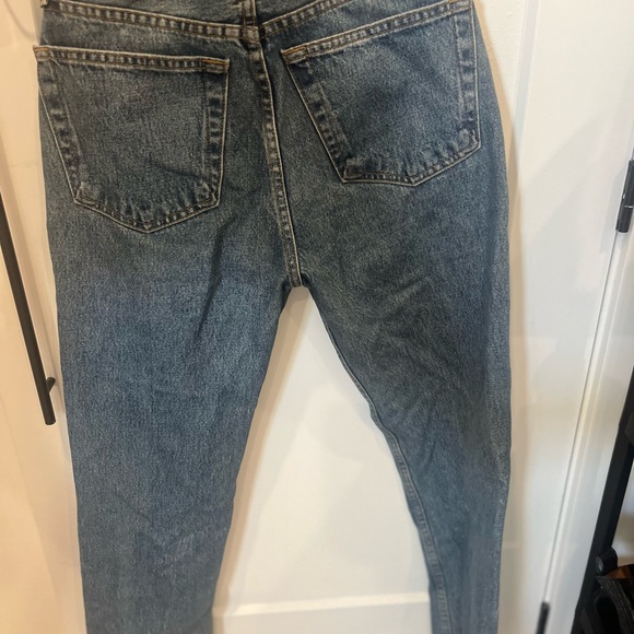 Re/Done stovepipe mid blue size 27 - Picture 3 of 6